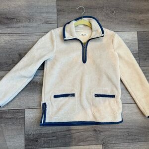 NEW Madewell Sherpa Quarter Zip